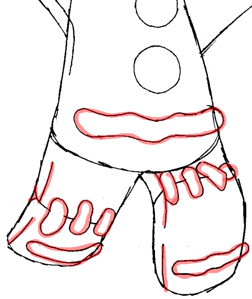 491x582 How To Draw Gingerbread Man From Shrek With Easy Steps Drawing