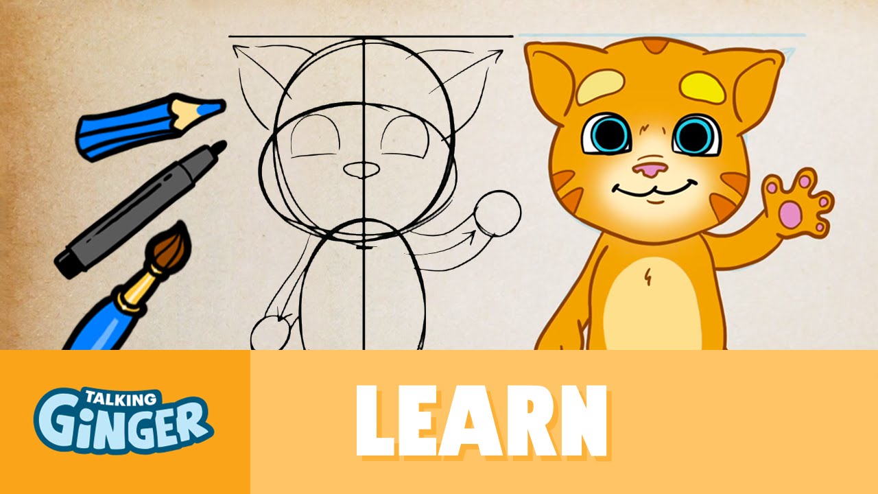 1280x720 Let's Draw Talking Ginger