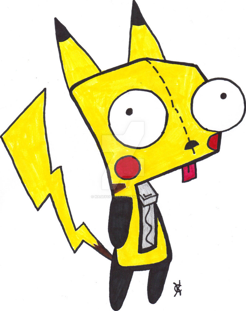 795x1004 Pikachu Gir Drawing By Kaseycuyler