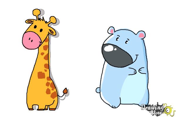600x400 How To Draw Cute Animals