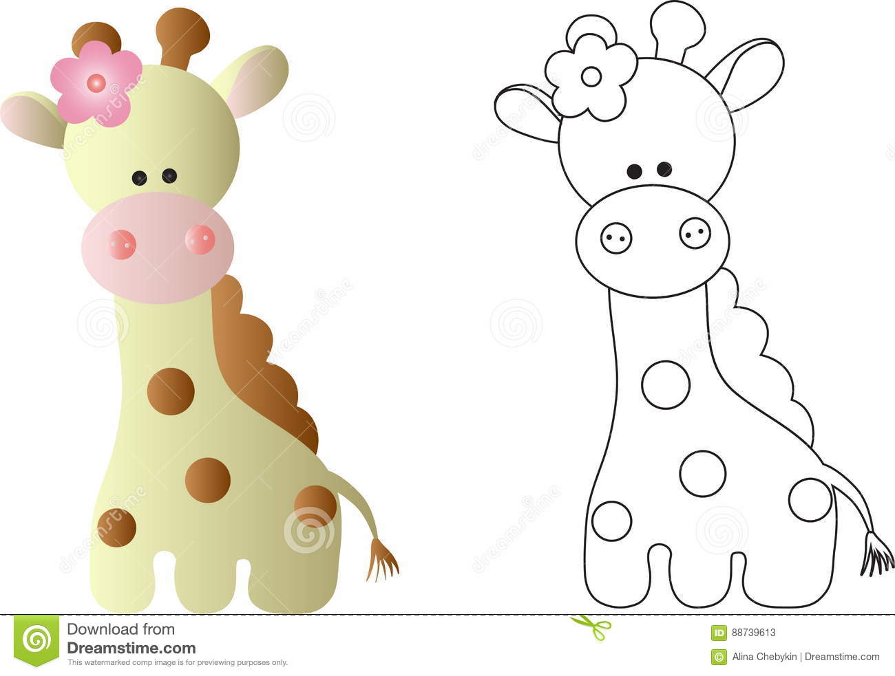 1300x983 Obsession Line Drawing Of A Giraffe Stock Illustrations 745