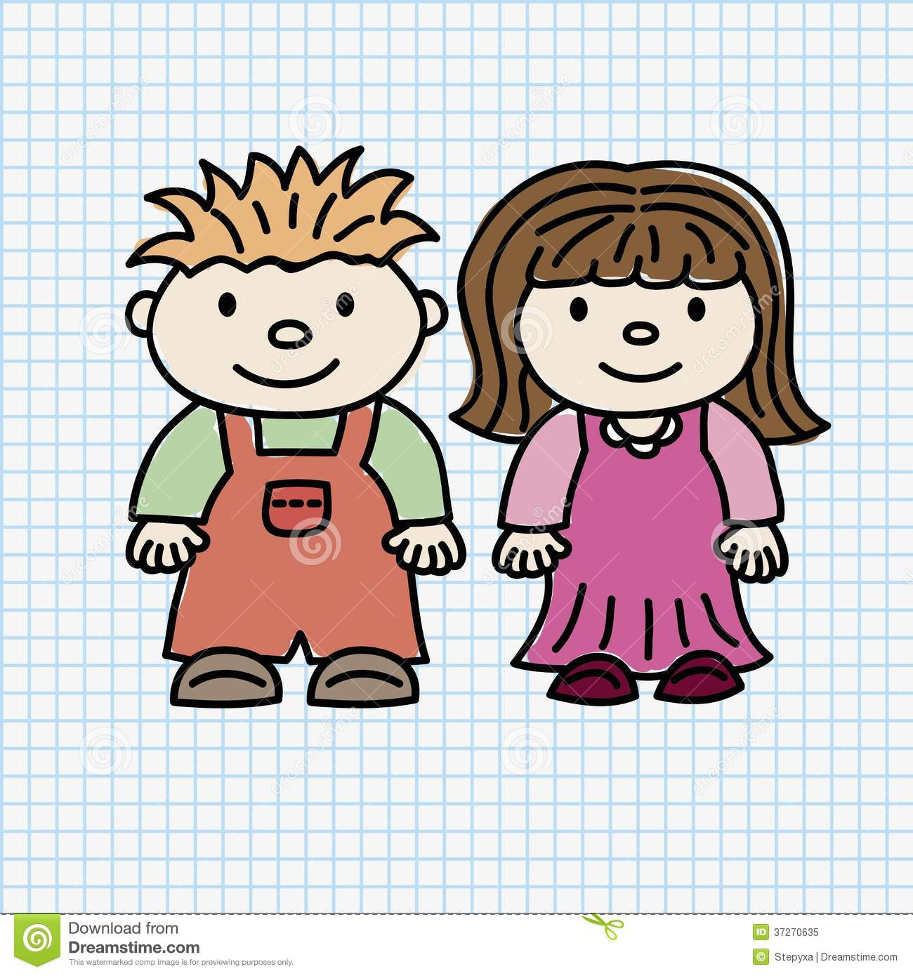 1300x1390 Drawings Of A Cute Girl And Boy Cute Girl Boy Frnds Draw Pencil