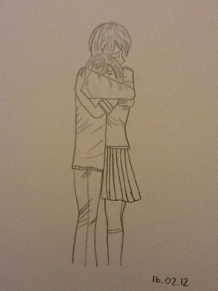 720x960 Girl And Boy Hugging By Crissarush