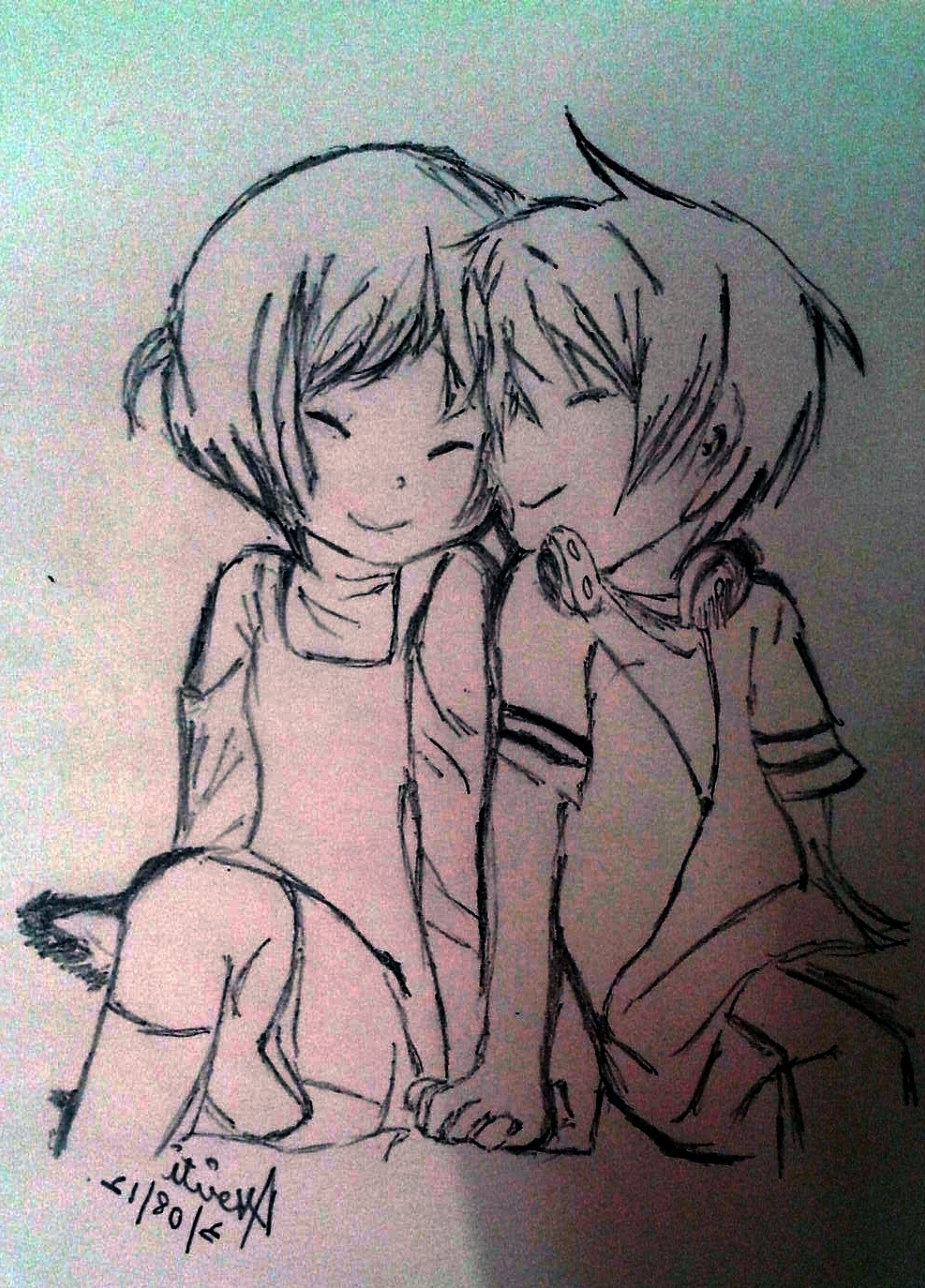 987x1374 A Boy Amp Girl Together