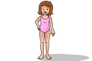 300x200 How To Draw A Girl Body