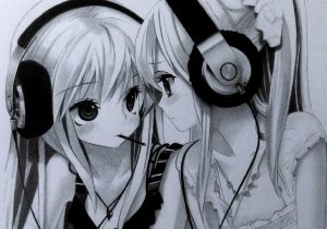 300x210 Drawing Of Anime Girls How To Draw An Anime Girl Easy Easy Draw