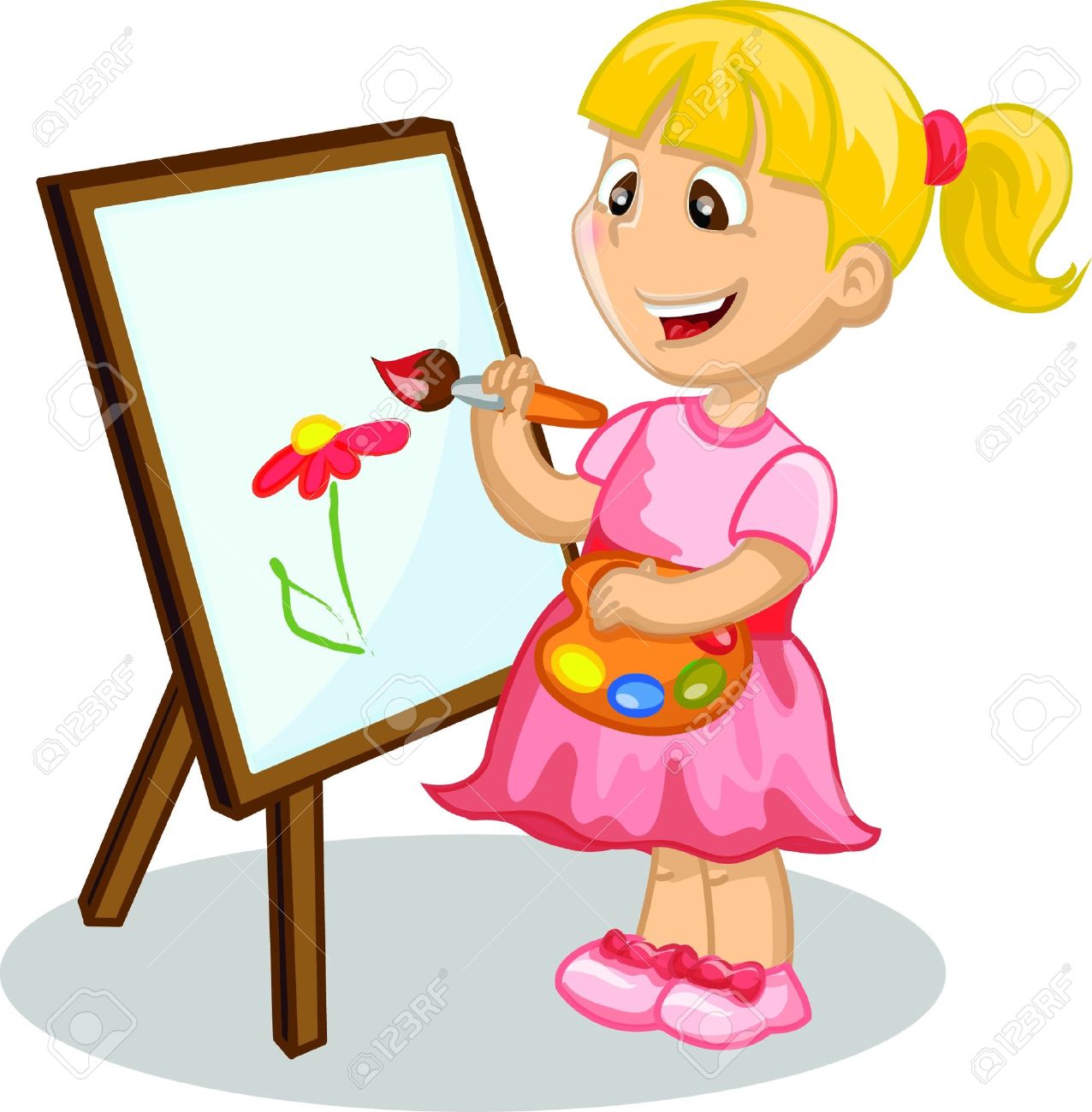 1276x1300 Girl Clipart Drawing Clipartfest 4