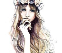 215x185 Girl Drawing Images