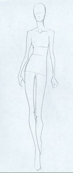 236x560 Model Sketch For Clothing Design Design Ideas