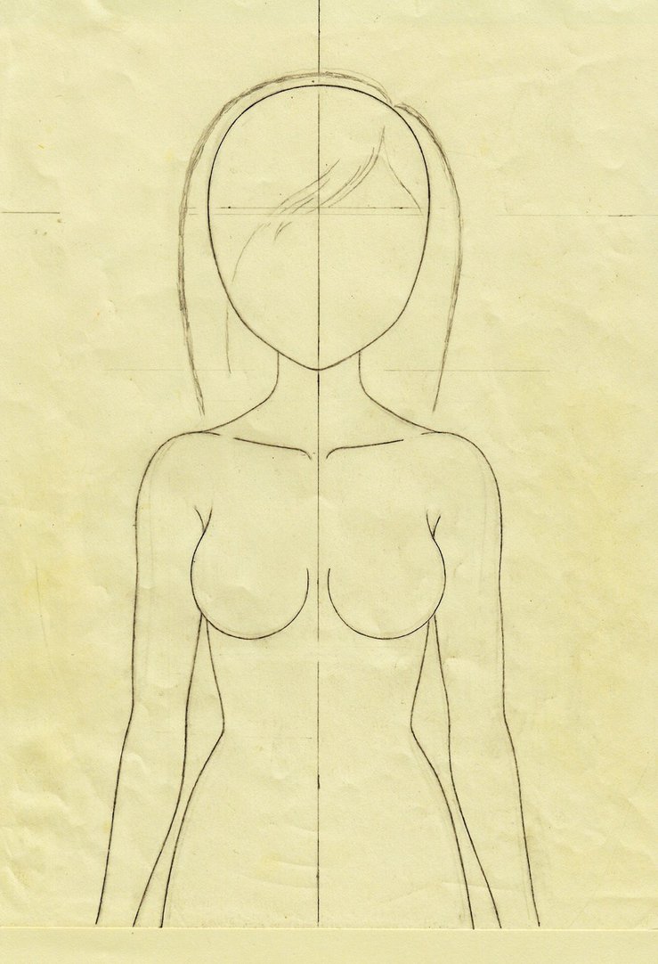 739x1082 Teenage Manga Girl Template By Midnightgravedigger