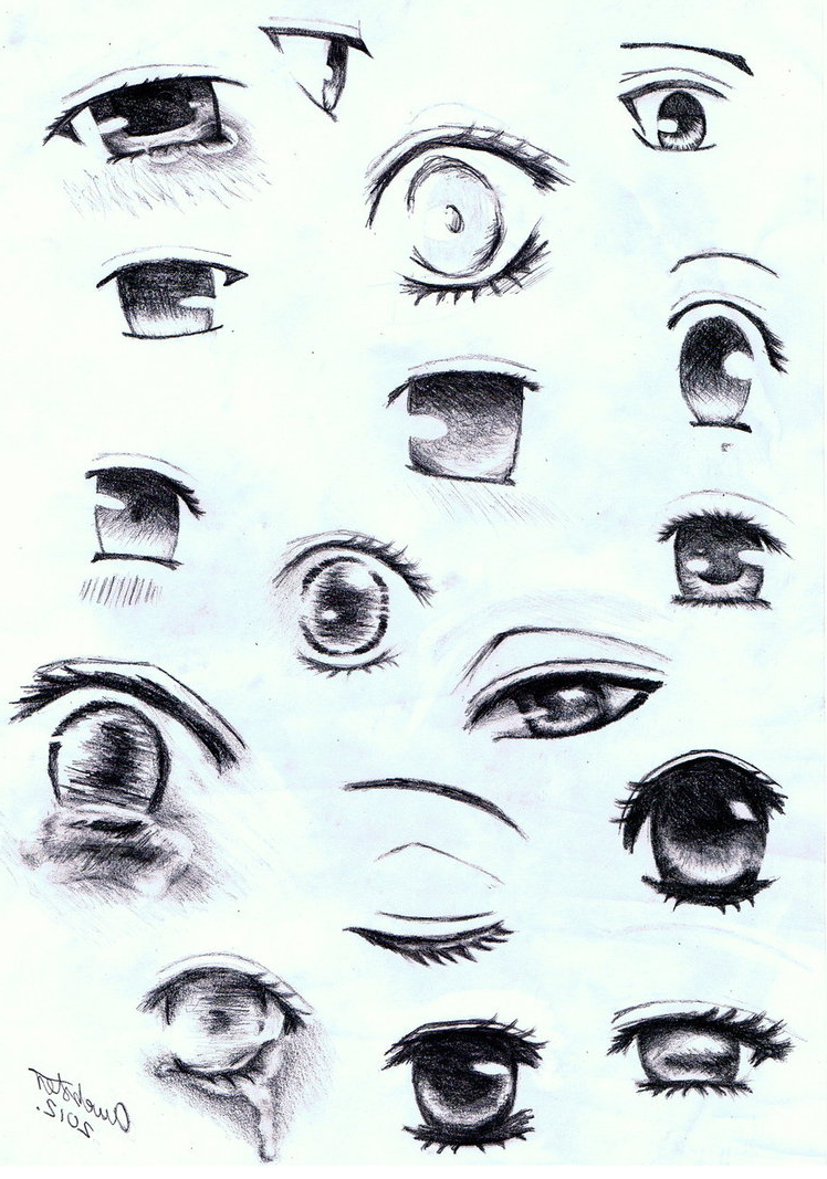 Girl Eyes Drawing at GetDrawings | Free download