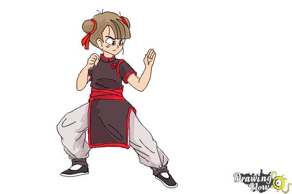 600x400 How To Draw A Manga Girl Fighting Pose