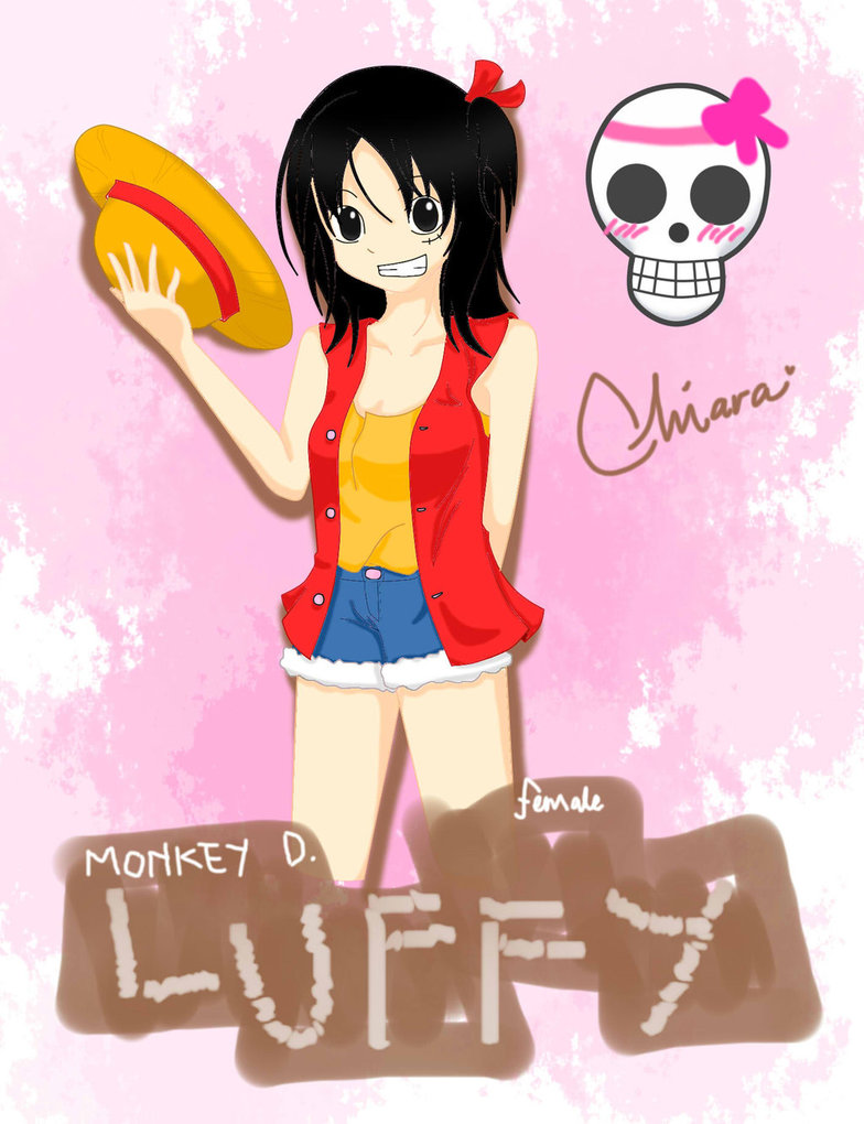 784x1020 Monkey D. Luffy (One Piece) Female Ver. By Chiapisuka