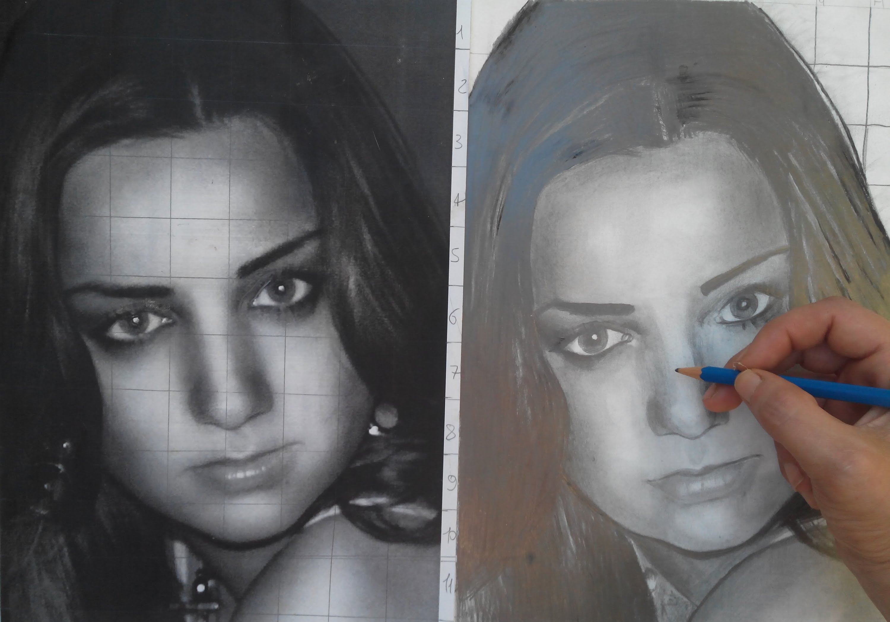 3000x2098 How To Draw A Femalegirl Face Portrait In Pencil Step By Step