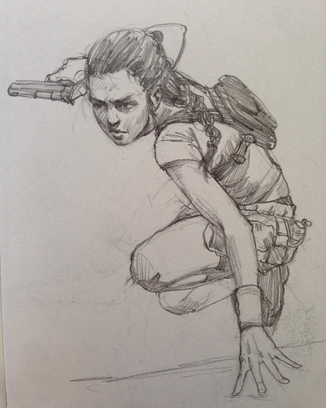 1080x1349 I Call This A Tomb Raider Sketch.