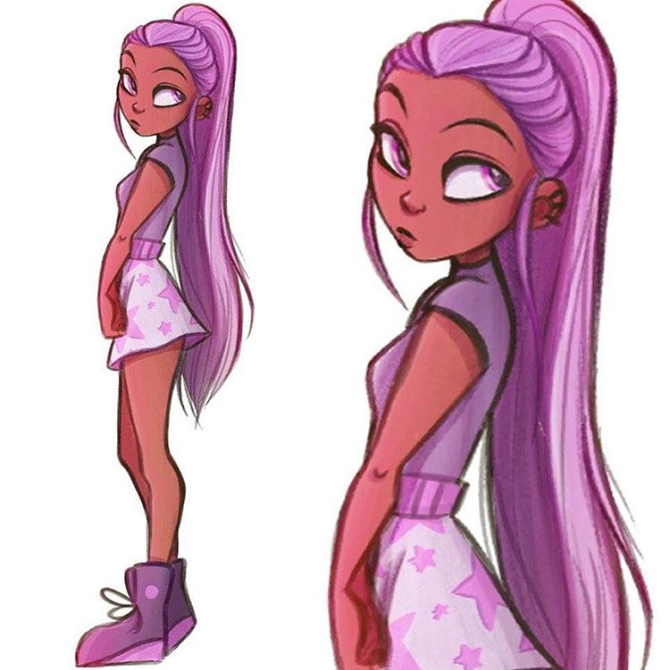 750x750 Haven'T Drawn A Random Girl In A While, I Missed Coming Up