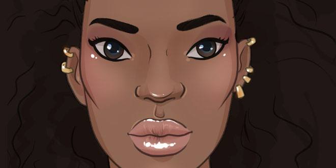 660x330 Drawing African Features I Draw Fashion