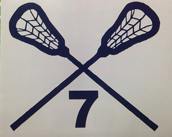 340x270 Lacrosse Decal Etsy