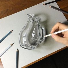236x236 Glass Of Water Drawing Pencil Water Drawing, Water
