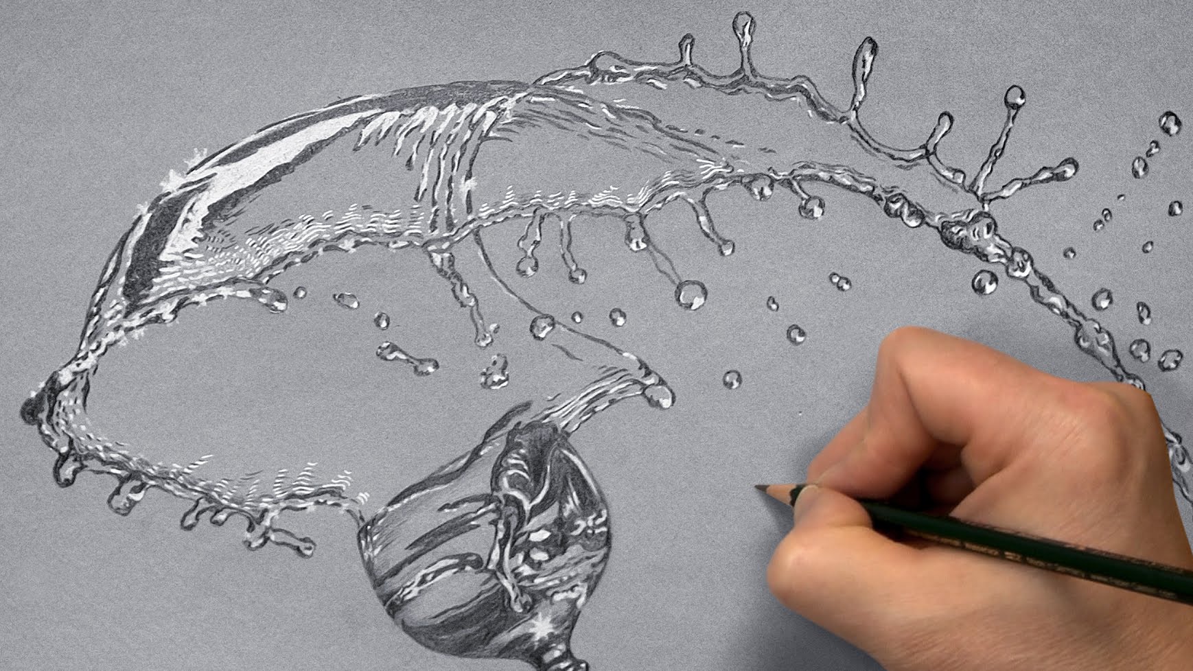 1738x978 How I Draw A Glass With Splashing Water