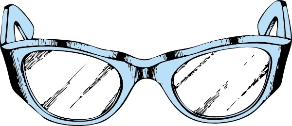 600x260 Eye Glasses Clip Art Free Vector In Open Office Drawing Svg ( Svg