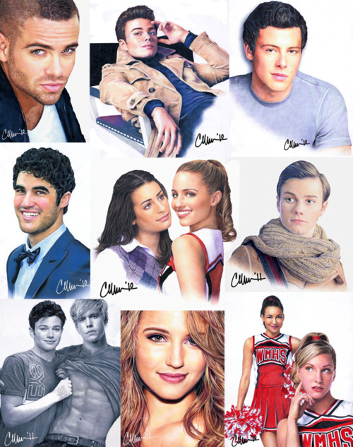 500x633 Glee Drawings Glee Glee, Movie And Books