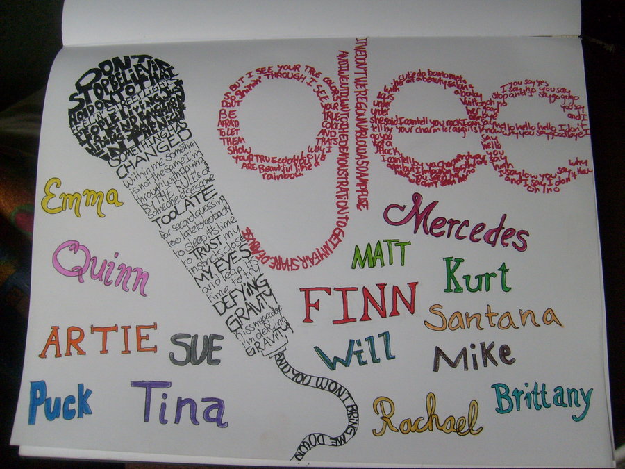 900x675 Glee Graphic Lyrics By Stephfro23