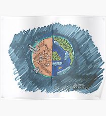 210x230 Global Warming Drawing Posters Redbubble