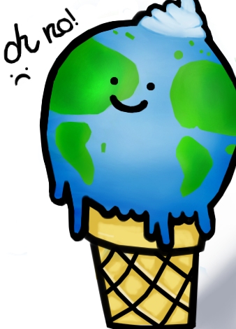 338x470 Global Warming By Usagixmisaki (Cartoons Drawing)