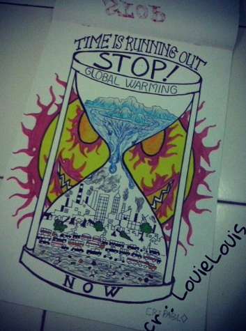 353x475 Manual Hand Drawing Stop Global Warming Part 2 By