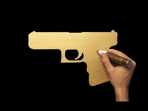 480x360 How To Draw A Glock 18 (Speed Drawing) Csgo Gun