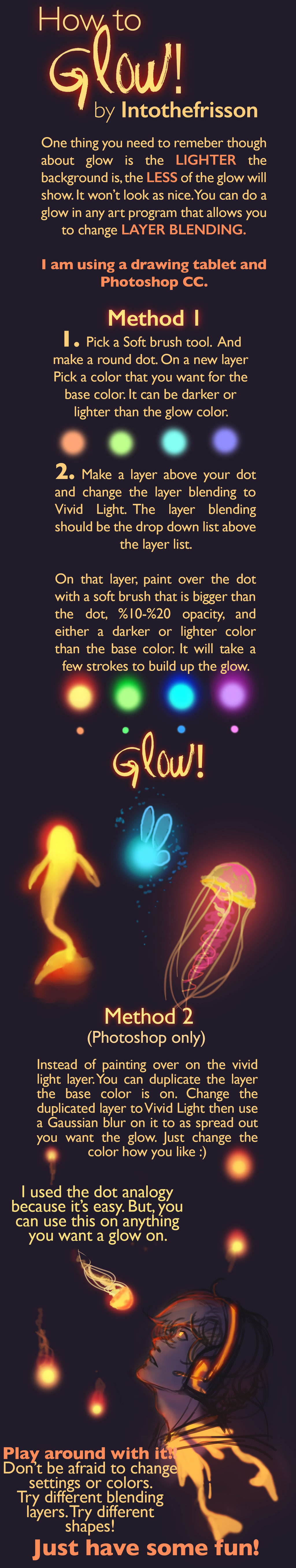 1024x5421 How To Glow! Tutorial Glowing By Intothefrisson