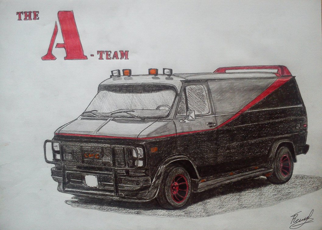 1057x755 Gmc Vandura G 1500 The A Team Van