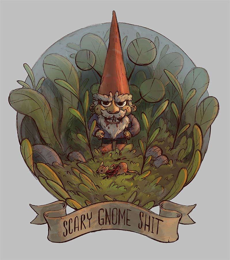 800x903 Scary Gnome Shit By Tom Monster