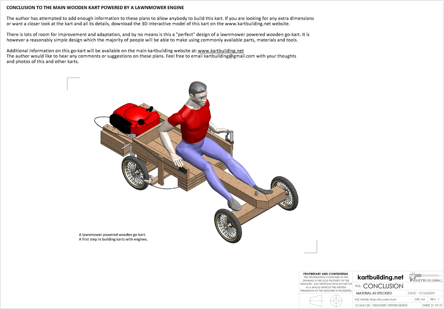 1542x1074 Lawnmower Powered Wooden Go Kart Conclusion To The Set Of Plans