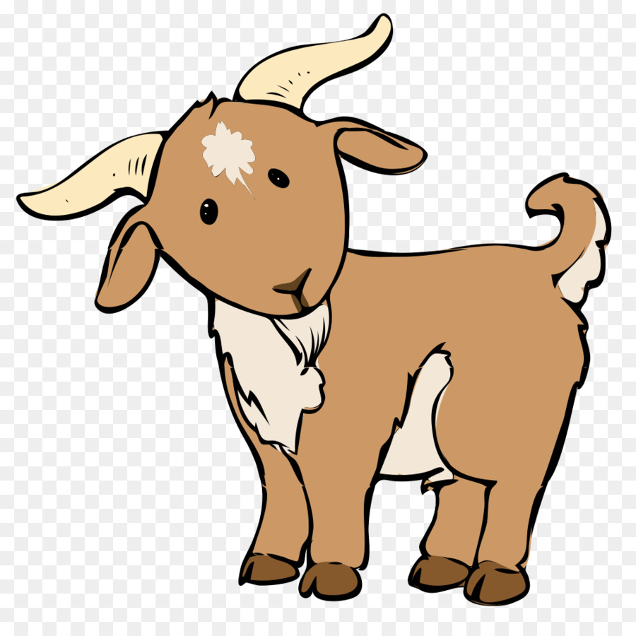 900x900 Goat Cartoon Paper Drawing Clip Art
