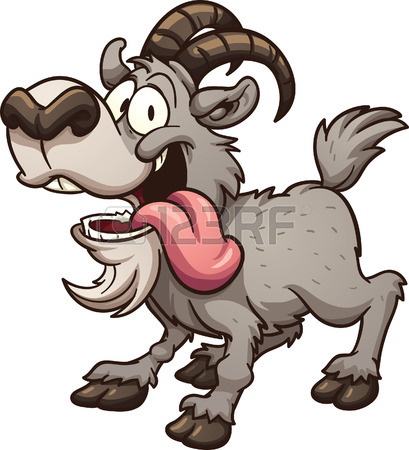 409x450 Goat Cartoon Stock Photos. Royalty Free Business Images