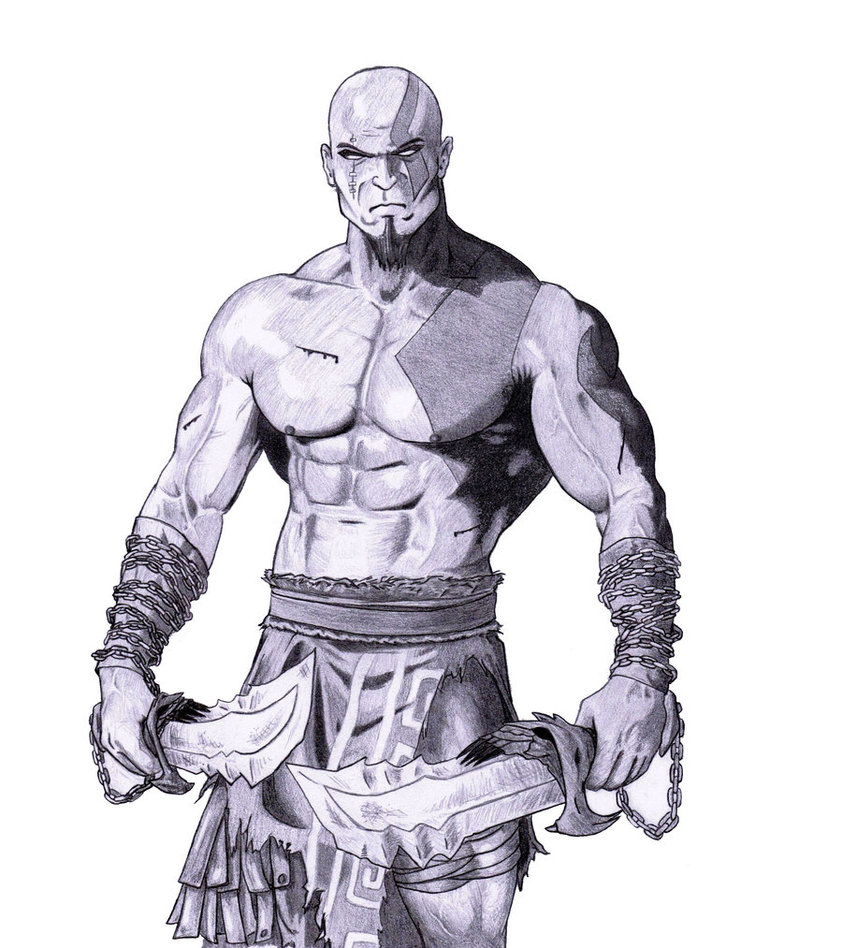 842x948 God Of War By Rolandflagg