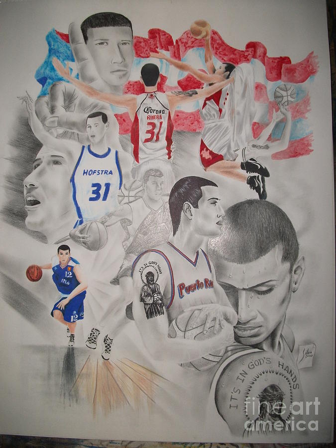 675x900 Its In Gods Hands Main Piece Drawing By Alberto Silva