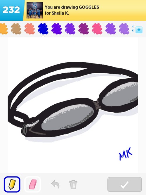 500x667 Goggles Drawings