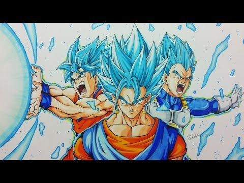 Goku And Vegeta Drawing at GetDrawings | Free download