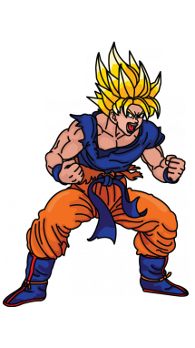 215x382 How To Draw Dragon Ball Son Goku, Easy Step By Step Drawing Tutorial