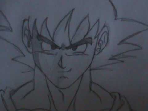 480x360 How To Draw Goku Step By Step