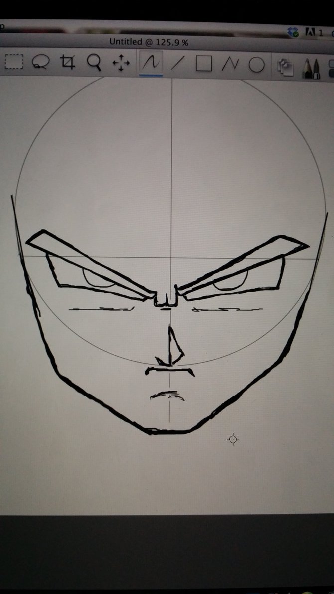 670x1191 How To Draw Goku's Face! (My Way) By Creativedaki