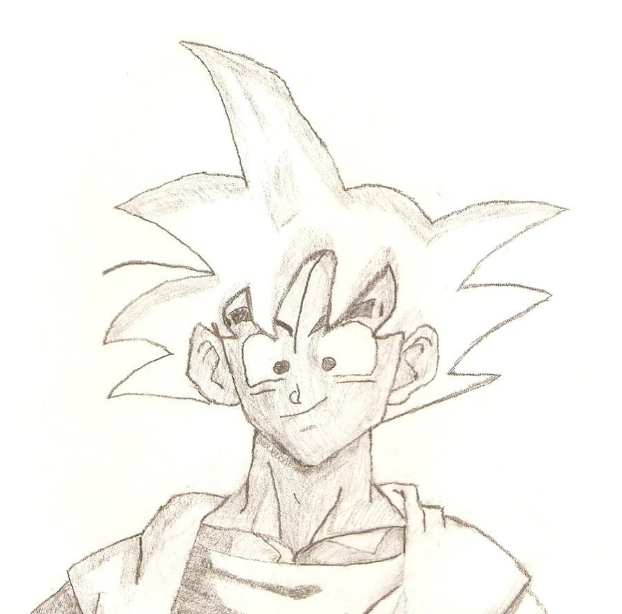 899x888 Goku Sketch 2 By Niggyd