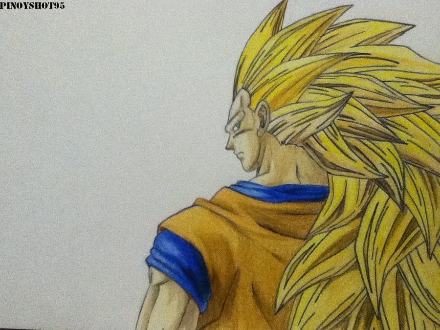 900x675 Goku Super Saiyan 3 Ssj3 By Pinoyshot95