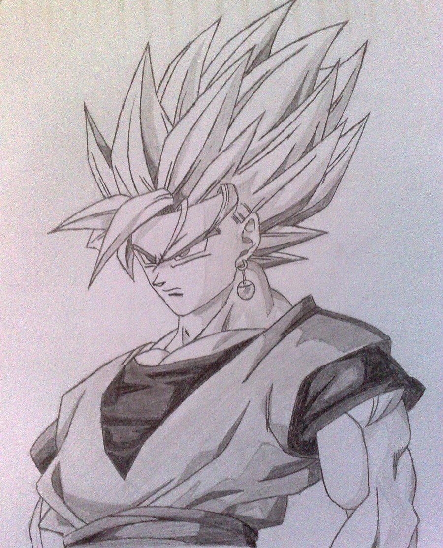 900x1114 Goku Ssj2 By Forz4sp4rk04