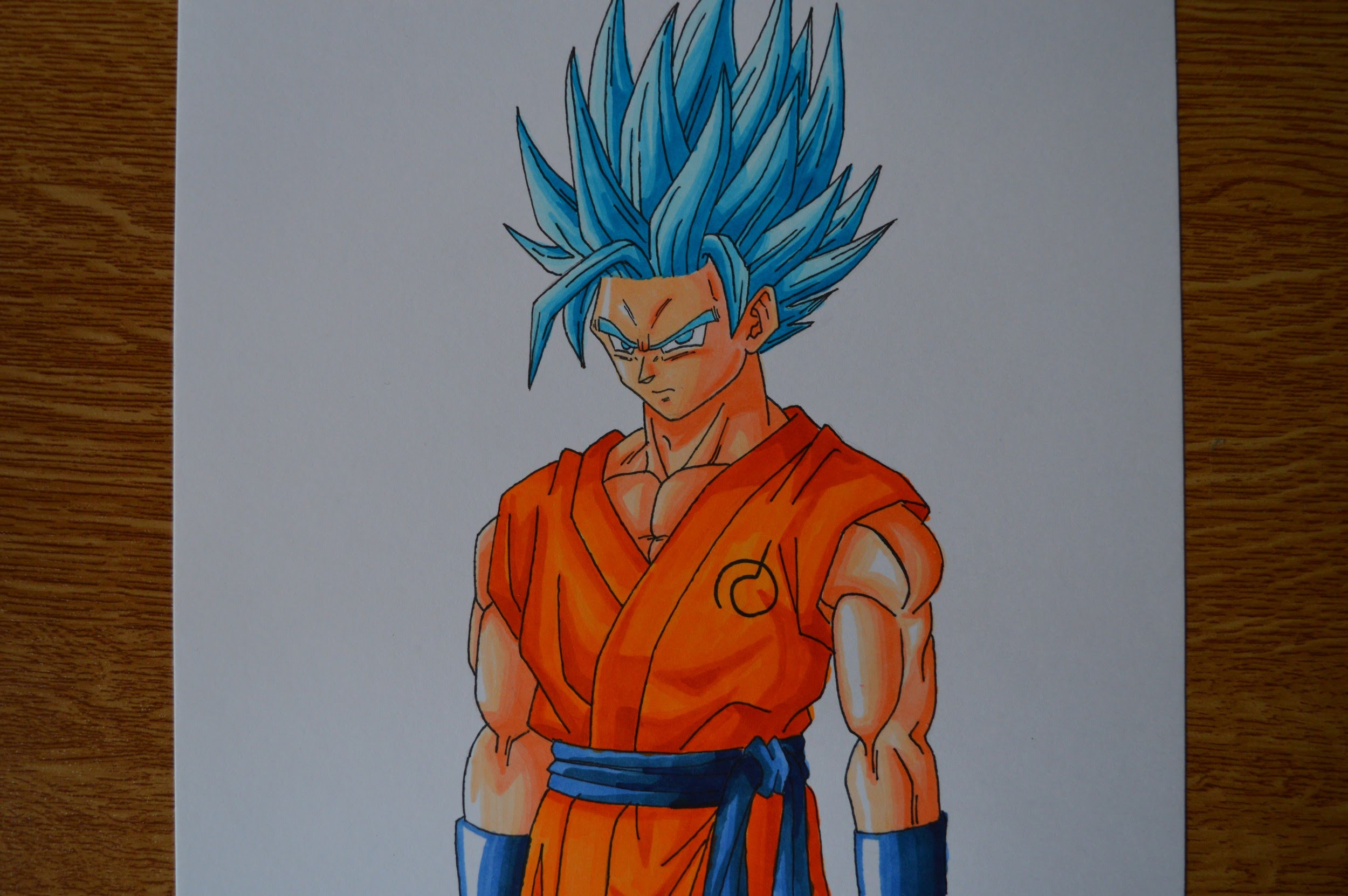 Goku Super Saiyan Drawing at GetDrawings | Free download