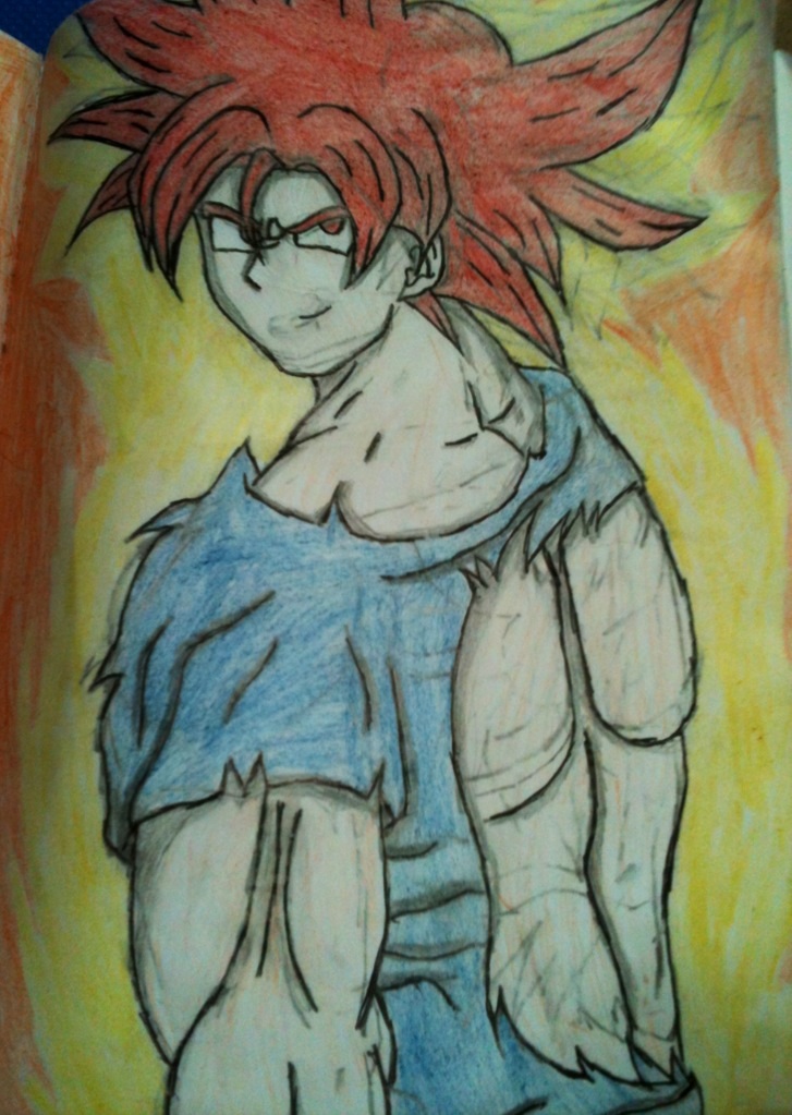 727x1023 Goku Super Saiyan God By Explosivemig344