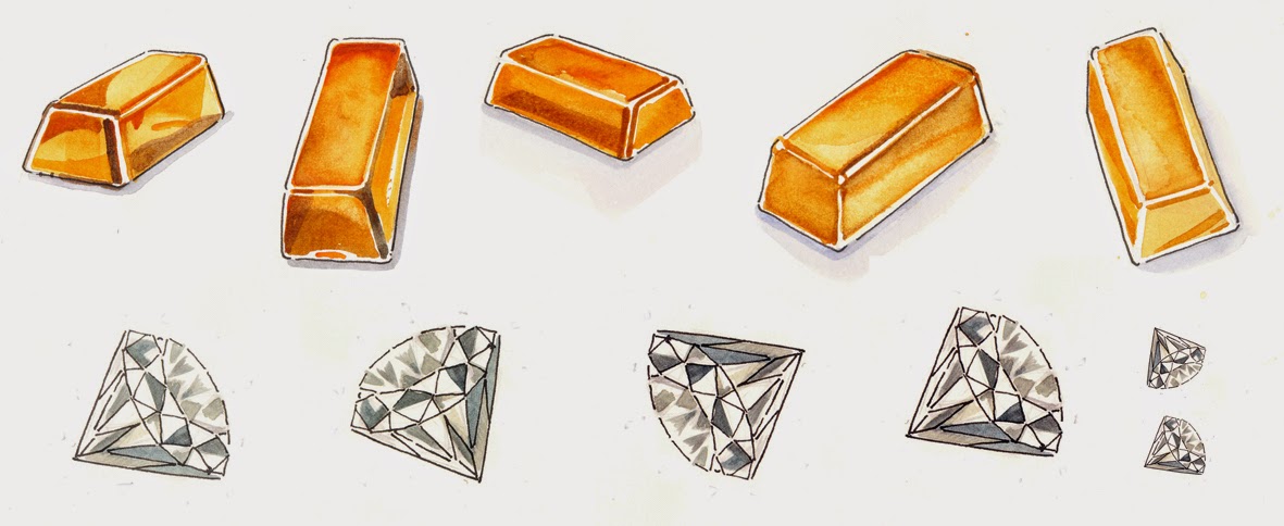 1181x484 Gold Bar Drawing